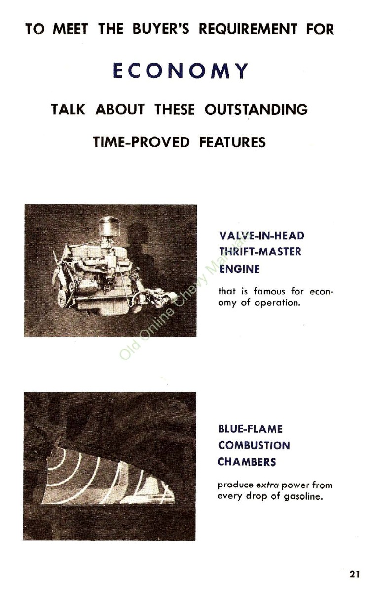 1946 Chevrolet First In Value Booklet Page 18